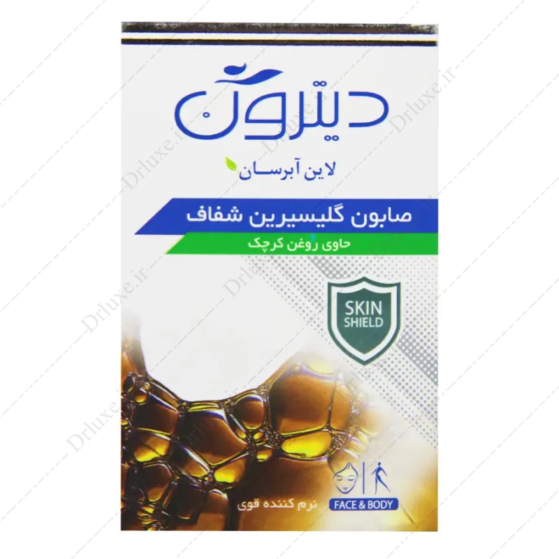 صابون گلسیرین شفاف آبرسان دیترون 110 گرم
